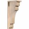 Ekena Millwork Mediterranean Smooth Corbel w/Backplate, Douglas Fir, 5 1/2"W x 10"D x 22"H COR06X10X22MED01SDF - alternate 1